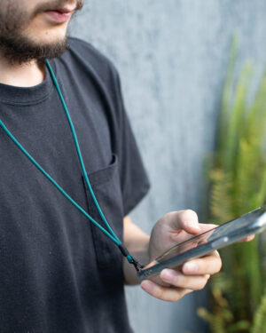 Shoulder Phone Strap Emerald Green